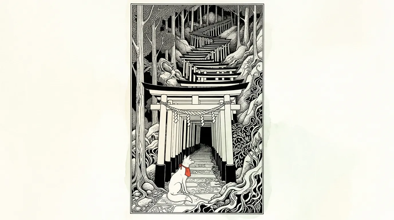 神社の挿絵