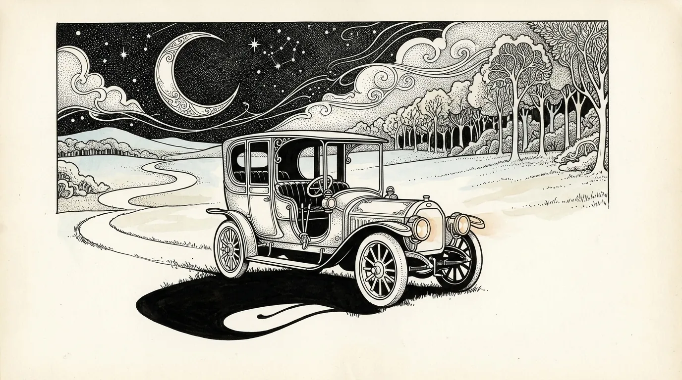 車の挿絵